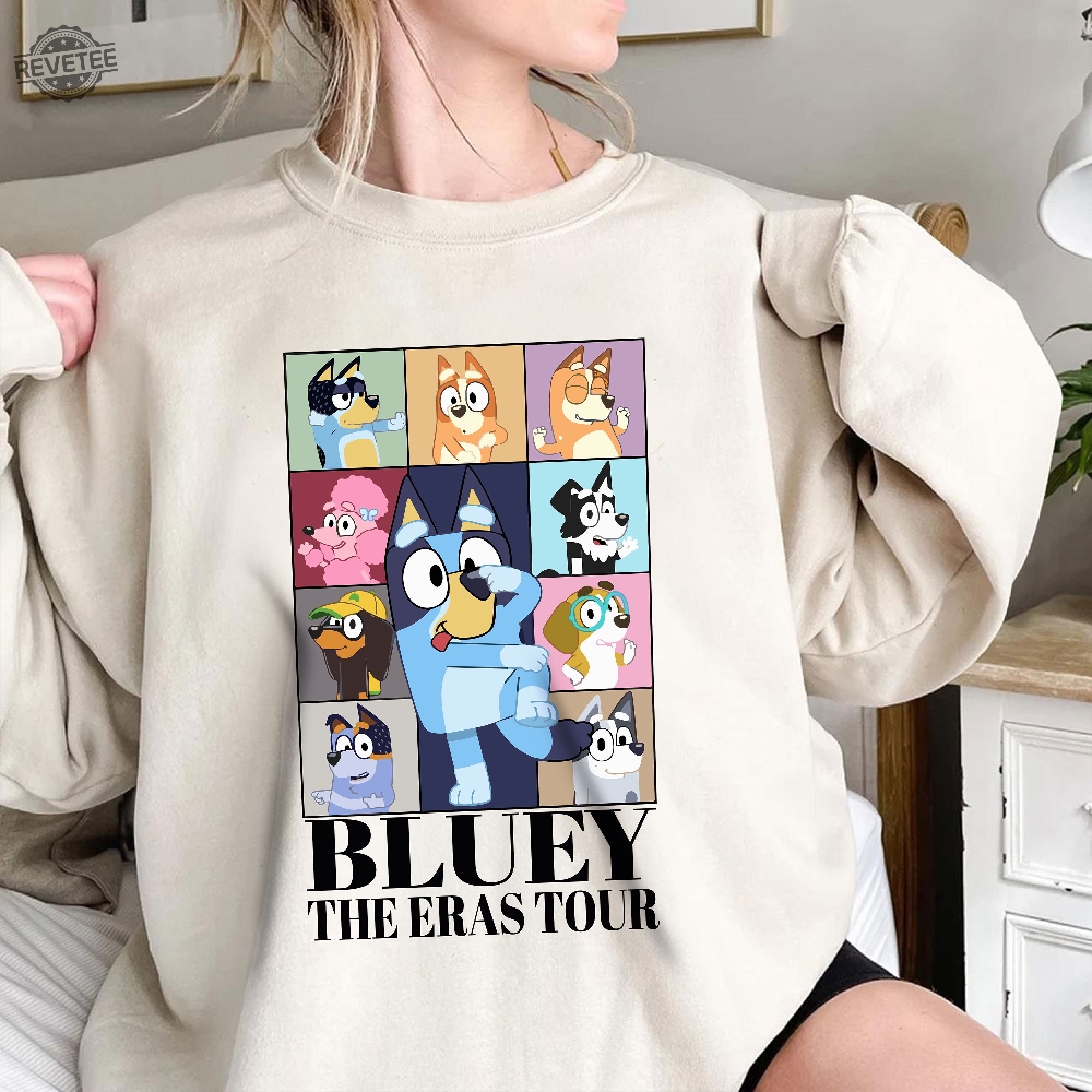 Bluey Eras Tour Sweatshirt Bluey Family Hoodie Bluey Cartoon Shirt Bluey Birthday Party T Shirt Bluey Heeler Tee Eras Tour Bluey Unique Bluey Eras Tour Sweatshirt Bluey Family Hoodie Bluey Cartoon Shirt Bluey Birthday Party T Shirt Bluey Heeler Tee Eras Tour Bluey Unique