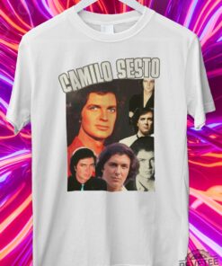 Camilo Sesto Tshirt Hispanic Artist Camilo Sesto Latin Music M�sica Latina Cantante Latinoamericanos