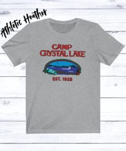 Camp Crystal Lake T Shirt Friday The 13Th Jason Voorhees Horror Movie Shirts Friday The 13Th Shirt