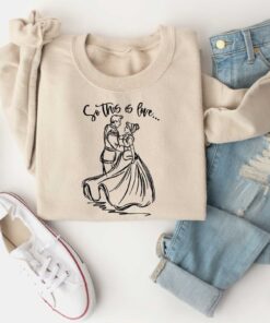 Cinderella And Prince Charming Shirt So This Is Love Womens Disney Shirt Magic Kingdom Shirt Disney Princess Shirt Disney Couple Shirt Unique