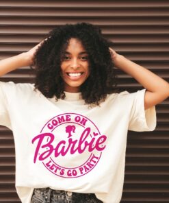 Come On Barbie Shirt I Am Kenough Barbie Clipart Barbie Logo Shirt Barbenheimer T Shirt Barbiheimer Barbinhimer Barbie Heimer New