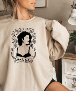 Como La Flor Sweatshirt Selena Inspired Sweatshirt Selena Quintanilla Sweatshirt Como La Flor Sweater