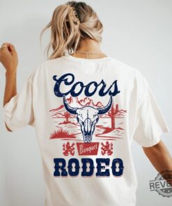 Coors Rodeo Shirt Vintage Inspired Graphic Western Shirt Retro Coors Tee Coors Banquet Rodeo Shirt