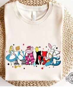 Custom Name Alice In Wonderland T Shirt Alice In Wonderland Shirt