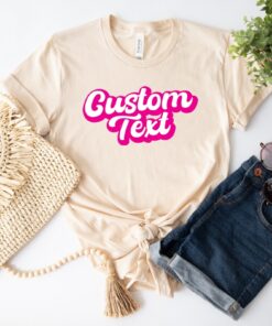 Custom Name Doll Baby Girl Birthday Shirt Personalized Birthday Party Shirt Barbiheimer I Am Kenough Sweater I Am Kenough Shirt Barbie Barbie Hiemer Barbie Haimer Unique