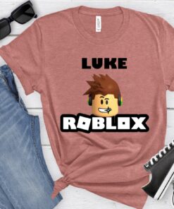 Custom Roblox Shirt Roblox Boy Tshirt Roblox Kids Tee Roblox Birthday Gift Roblox Shirt Template