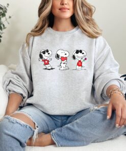Cute Snoopy Sweatshirt Snoopy Shirt Snoopy Hoodie Snoopy Clothes Snoopy Gifts Snoopy Crewneck Snoopy St Patricks Day Shirt Unique