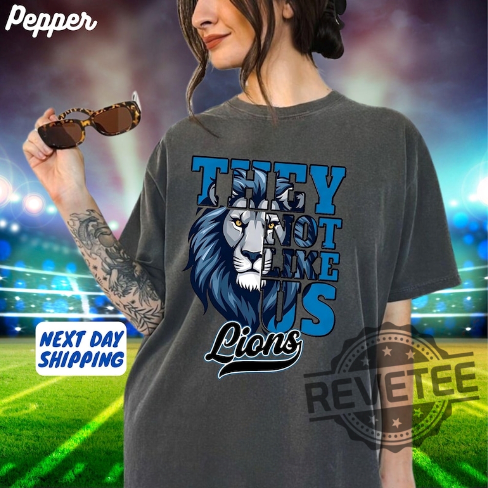 Detroit Lions They Not Like Us Shirt Hoodie Sweatshirt Vintage Gifts For Fan Game Day Amonra St Brown Brian Branch Merch Go Lions Tee Unique Detroit Lions They Not Like Us Shirt Hoodie Sweatshirt Vintage Gifts For Fan Game Day Amonra St Brown Brian Branch Merch Go Lions Tee Unique
