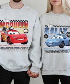Disneyland Pixar Cars Matching Shirt Lightning Mcqueen And Sally Couple Shirt Im Lightning Sally Cars Shirt Cars Movie Shirt