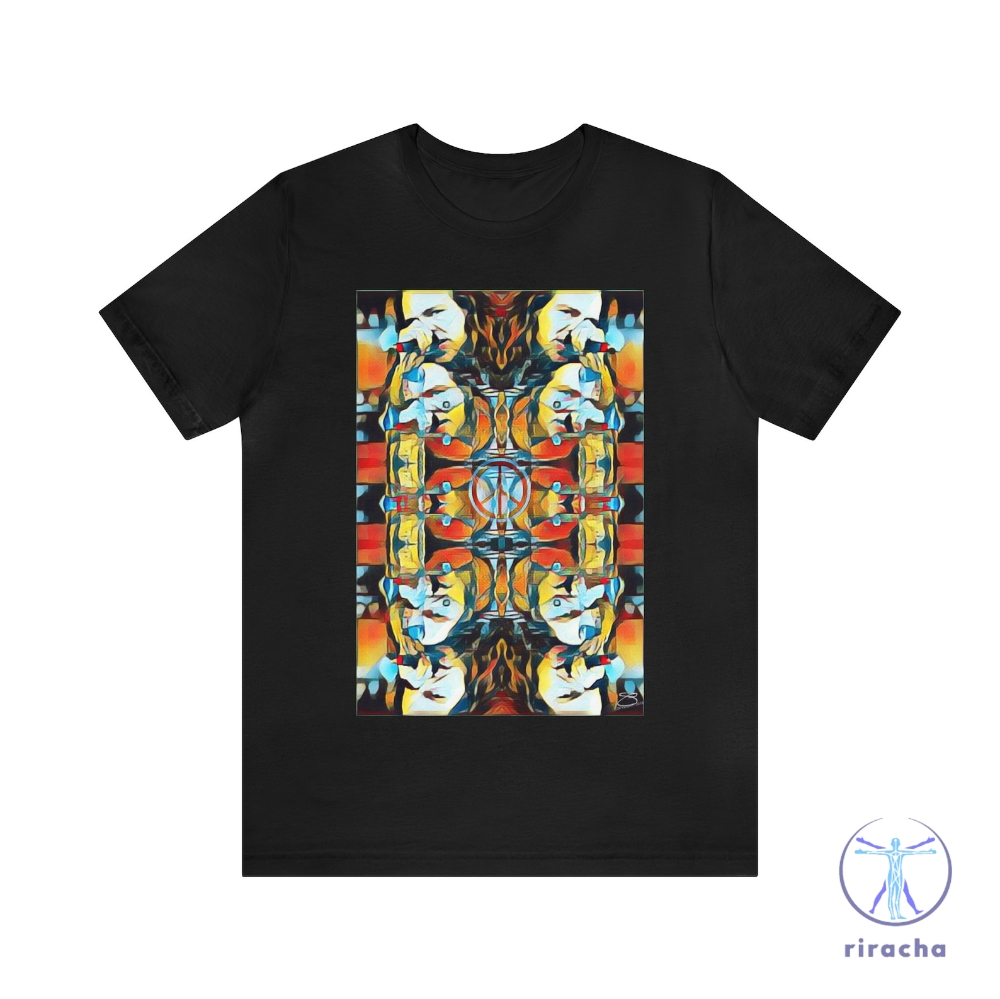 Eddie Peace Classic Unisex Jersey Short Sleeve Tour Tee Eddie Peace Classic Unisex Jersey Short Sleeve Tour Tee