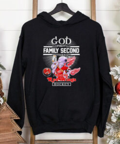 God first family second then Detroit Red Wings mascot shirt 1