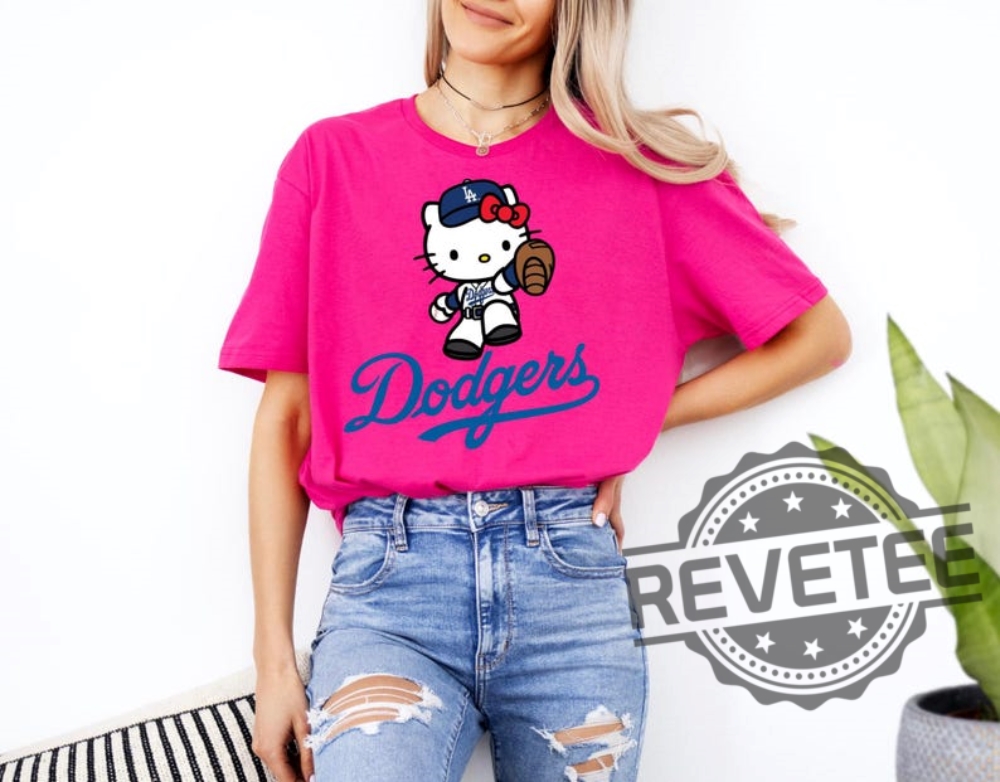 Los Angeles Dodgers Hello Kitty Shirt Hoodie Sweatshirt Gifts For Baseball Fan Men Women La Dodgers Baseball Tshirt Dodgers World Series Tee Los Angeles Dodgers Hello Kitty Shirt Hoodie Sweatshirt Gifts For Baseball Fan Men Women La Dodgers Baseball Tshirt Dodgers World Series Tee