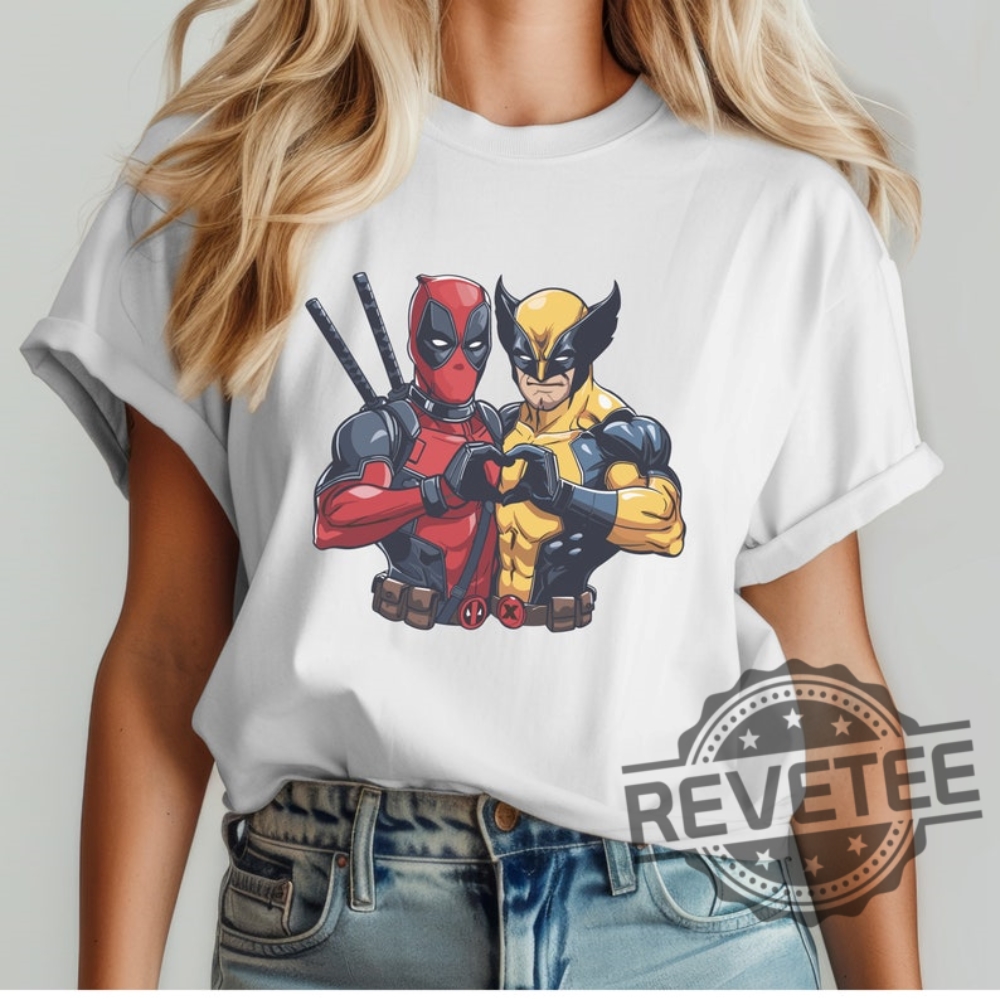 Marvel Deadpool Wolverine Besties Shirt Deadpool And Wolverine Merch Deadpool And Wolverine Shirt Marvel Deadpool Wolverine Besties Shirt Deadpool And Wolverine Merch Deadpool And Wolverine Shirt