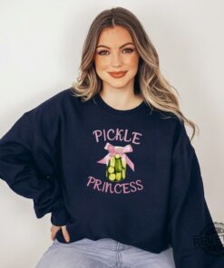 Pickle Princess Sweatshirt Womens Pickle Crewneck Coquette Pickle Shirt Pickle Princess Shirt