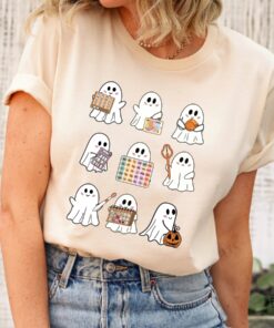 Slp Halloween Shirt Speech Therapy Halloween Shirt Spooky Slp Shirt Funny Ghost Slp Shirt