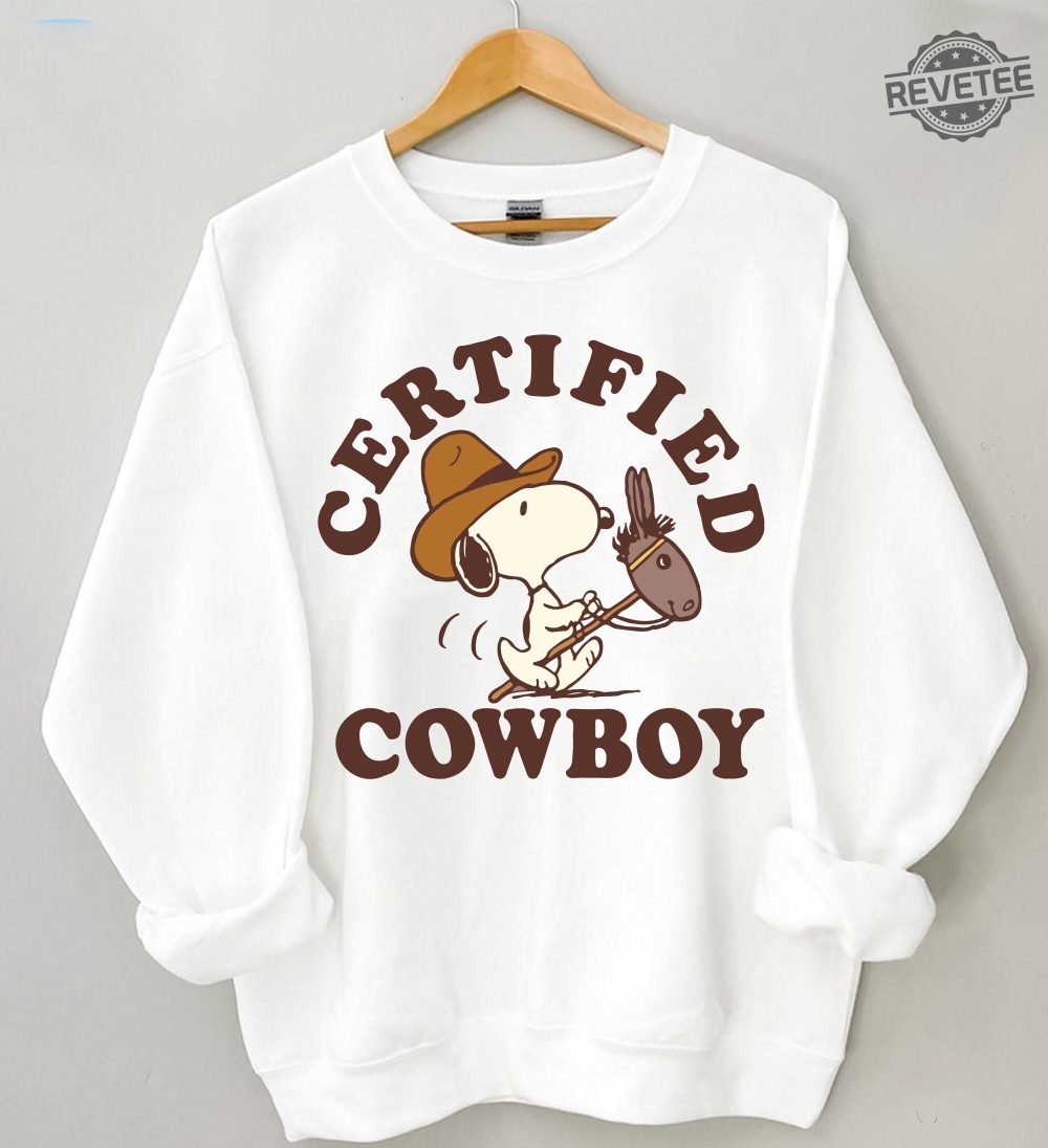 Snoopy Certified Cowboy Sweatshirt Abbey Road Fall Dogs Inspired Shirt Funny Beatles Inspired Dog Lovers Shirt Dog Cowboy Shirt Unique Snoopy Certified Cowboy Sweatshirt Abbey Road Fall Dogs Inspired Shirt Funny Beatles Inspired Dog Lovers Shirt Dog Cowboy Shirt Unique