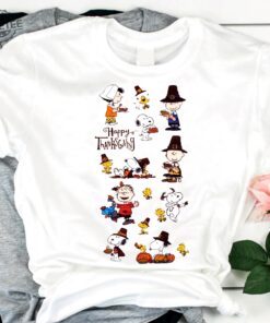 Snoopy Happy Thanksgiving T Shirt Unique