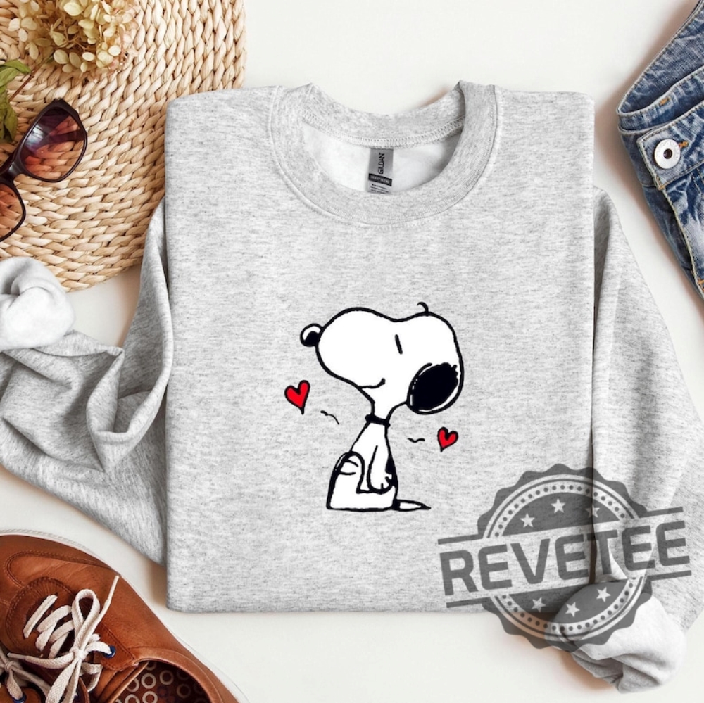 Snoopy Heart Valentines Sweatshirt Tshirt Hoodie Tee Gift For Fan Mens Womens Love Peanuts Nostalgic Snoopy Sweater Adorable Couple Gift Snoopy Heart Valentines Sweatshirt Tshirt Hoodie Tee Gift For Fan Mens Womens Love Peanuts Nostalgic Snoopy Sweater Adorable Couple Gift