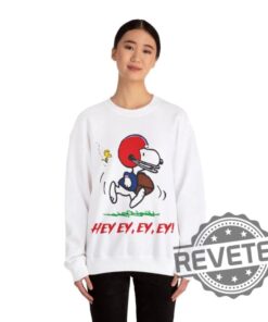 Snoopy Hey Ey Ey Ey Run Buffalo Bills Crewneck Sweatshirt Tshirt Hoodie Tee Gift For Fan Mens Womens Sweater Pullover Hoodies Unique