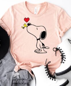 Snoopy Hug Woodstock Shirt Snoopy Love Woodstock Tshirt The Peanuts T Shirt
