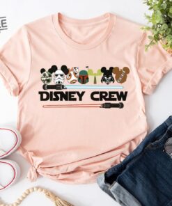 Star Wars Disney Crew Shirt Disneyland Shirt Star Wars Disneyworld Shirt Star Wars T Shirt Disney Star Wars Shirt Disney Trip Shirts