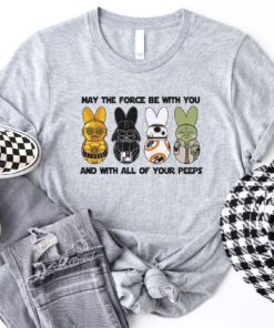 Star Wars Easter Peeps Shirt Star Wars Happy Easter Shirt Cute Star Wars Easter Shirt Easter Bunny Shirt Easter Bunny Ears Shirt Unique