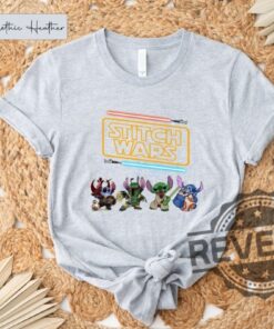 Star Wars Stitch Shirt Star Wars Disney Shirt Yoda Stitch Shirt Gift For Him Her