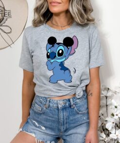 Stitch Disneyworld Shirt Disney Stitch Balloon Shirt Disney Trip Shirt Cute Stitch Shirt Stitch Disney Characters Shirt Unique
