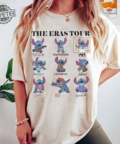 Stitch The Eras Tour Shirt Stitch Shirt Disney Eras Tour Shirt Disney Shirt Lilo And Stitch Shirt Disneyland Shirt Unique