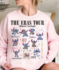 Stitch The Eras Tour Shirt Stitch Shirt Disney Eras Tour Shirt Lilo And Stitch Shirt Disneyland Stitch Shirt Disney Era Tour Shirt Unique