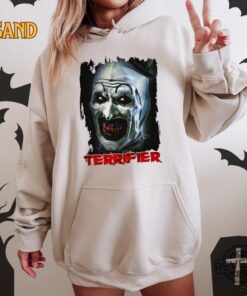 Terrifier Sweater Horror Movie Terrifier Halloween Hoodie Art The Clown Shirt Terrifier Shirt Hoodie Sweatshirt