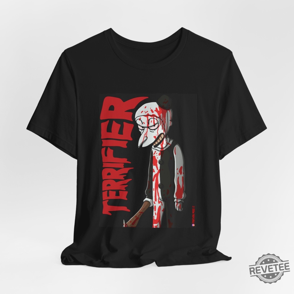 Terrifier Unisex Movie T Shirt Horror Fan Graphic Tee Art The Clown Shirt Terrifier Shirt Hoodie Sweatshirt Terrifier Unisex Movie T Shirt Horror Fan Graphic Tee Art The Clown Shirt Terrifier Shirt Hoodie Sweatshirt