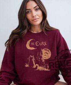 The Cure Cat Sweatshirt T Shirt Hoodie Sweatshirt 90S Alt Indie Rock Unisex The Lovecats Gifts For Fan Men Women Tee Tshirt Unique