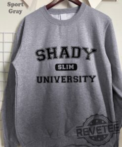 The Eminem Show Shady Slim University T Shirt Hoodie Sweatshirt Slim Shady Eminem Sweatshirt Marshall Mathers T Shirt Gift For Fan Unique