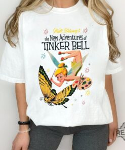The New Adventure Of Tinker Bell Shirt Vintage 90S Disney Tinker Bell Shirt Fairy Magical Shirt