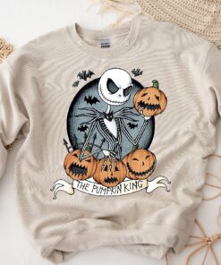 The Nightmare Before Christmas Pumpkin King Jack Skellington Shirt Halloween Pumpkin Face Gift Shirt Nightmare Sweatshirt Nightmare Before Christmas Sweatshirt Unique