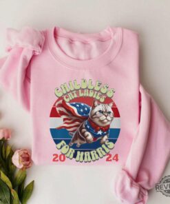 This Childless Cat Lady Is Voting Kamala Harris Shirt Funny Election 2024 Shirt Childless Cat Lady T Shirt