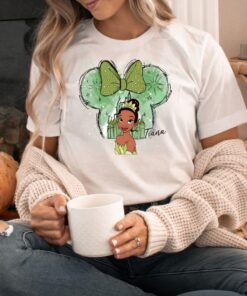 Tiana Disney Shirt Tiana Watercolor T Shirt Tiana Princess Shirt Cute Tiana Tee Princess Tiana Shirt