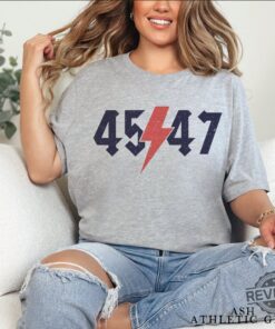 Trump 2024 T Shirt 45 47 Presidential Campaign Election Shirt Rock Band Style Patriotic Political Tee Trump 47 Shirt