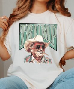 Trump Shirt Western Trump Tee Cowboy Shirt Make America Great Trump Daddy Shirt
