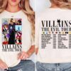 Villains Eras Tour Shirt Disneyland Villains Tour Tee Villains Characters Shirt Girl Trip Shirt Disneyland Family Shirt Birthday Gift Unique