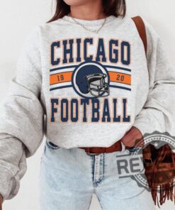 Vintage Chicago Bears Football Crewneck Sweatshirt Tshirt Hoodie Gifts For Fan Mens Womens Gift Birthday Retro Shirts Tee Chicago Sweatshirts