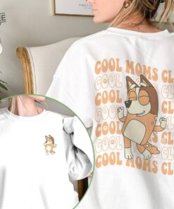 Vintage Cool Mom Bluey Shirt Bluey Mom Shirt Retro Chilli Heeler Shirt Chilli Heeler Shirt Bluey Family Sweater Bluey Mum Shirt Unique