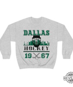 Vintage Dallas Hockey Sweatshirt Retro Dallas Hockey Crewneck Gift For Dallas Hockey Fan Dallas Stars Shirt Hoodie