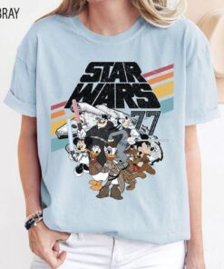 Vintage Disney Star Wars Shirt Mickey And Friends Shirt Star Wars Disney Vintage Star Wars Disneyworld Shirts Darth Vader Shirt Unique