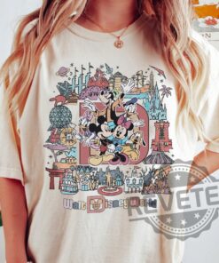 Vintage Disney World Shirt Character Mickey Minnie Chip Dale Pooh Shirt Mickey And Friends