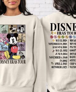 Vintage Disneyland Eras Tour Shirt Mickey And Friends Shirt Retro Walt Disneyworld Disney Eras Tour Mickey Eras Tour Shirt Disney Trip Unique