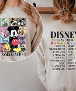 Vintage Disneyland Eras Tour Shirt Mickey And Friends Shirt Retro Walt Disneyworld Disneyland Trip Mickey Eras Tour Shirt Unique