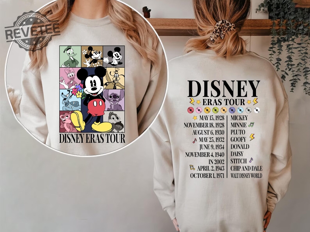 Vintage Disneyland Eras Tour Shirt Mickey And Friends Shirt Retro Walt Disneyworld Disneyland Trip Mickey Eras Tour Shirt Unique Vintage Disneyland Eras Tour Shirt Mickey And Friends Shirt Retro Walt Disneyworld Disneyland Trip Mickey Eras Tour Shirt Unique