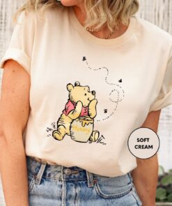 Vintage Pooh Shirt Minimal Winnie The Pooh Shirt Disney Trip Shirt Disney Family Matching Shirt Unique